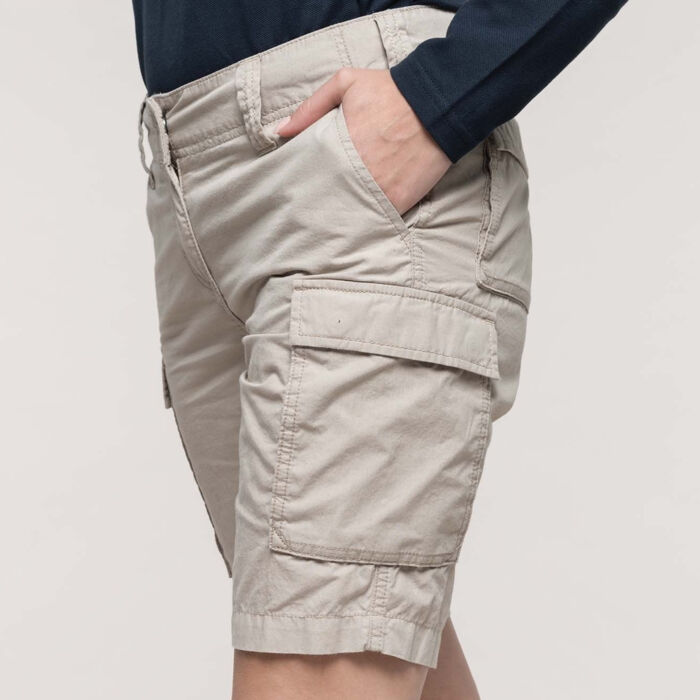 Kariban Ladies' lightweight multipocket bermuda shorts Thumbnail