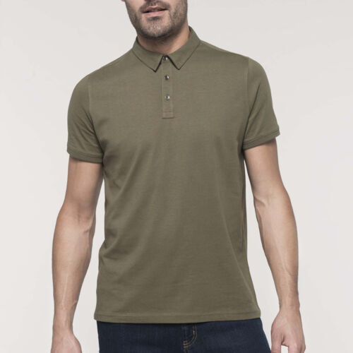 Kariban Men's Short Sleeved Jersey Polo Shirt Thumbnail
