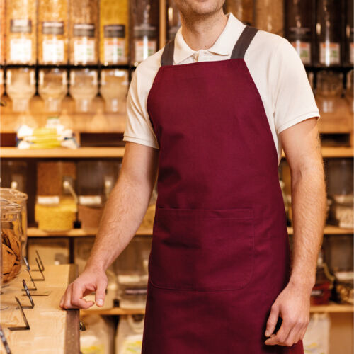 Kariban Bio Cotton Bib Apron Thumbnail