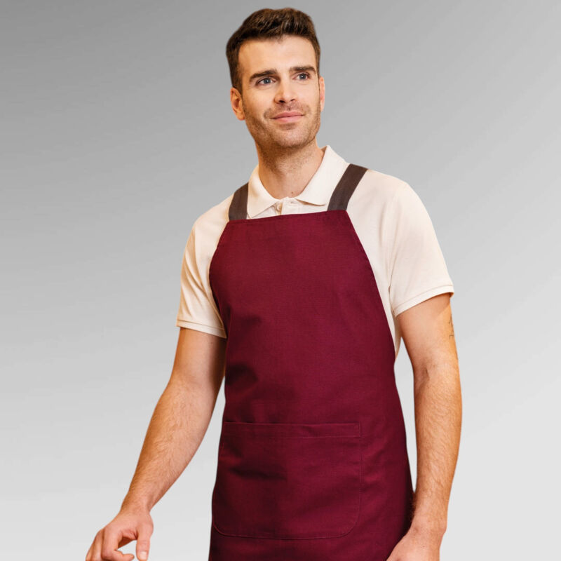 Kariban Bio Cotton Bib Apron Thumbnail