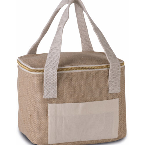 Small Jute Cool Bag Thumbnail