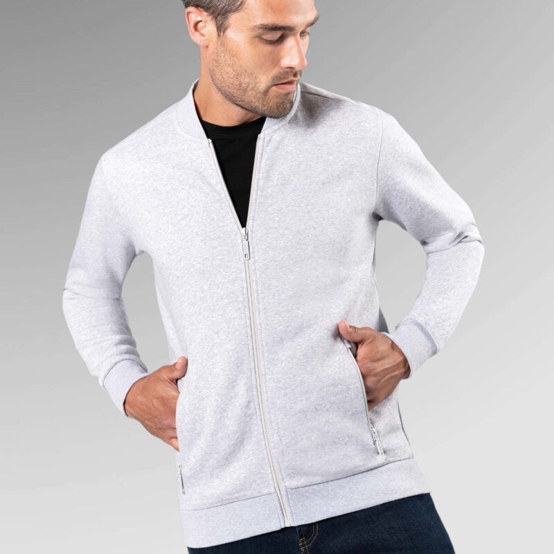 Kariban Men's Full zip fleece sweatshirt Thumbnail