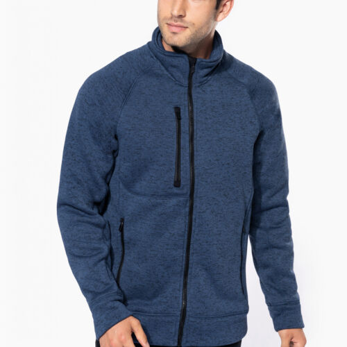 Kariban Men's Full Zip Heather Jacket Thumbnail