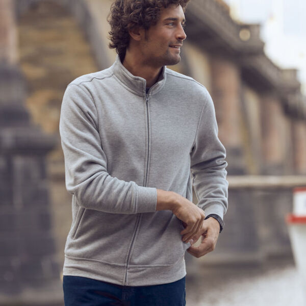 Clique Men's Basic Cardigan / Sweatshirt jacket Thumbnail