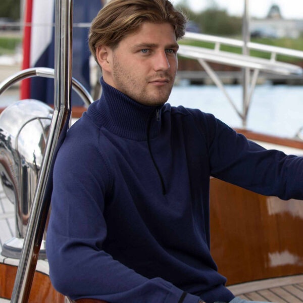 Code Zero Men's Maritime 1/4 Zip Jumper Thumbnail