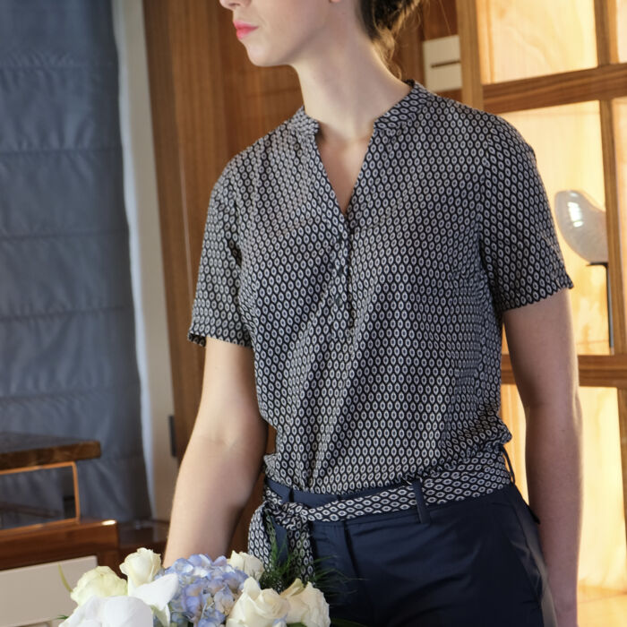 Vortex Ladies Beth Pop-Over Blouse Thumbnail