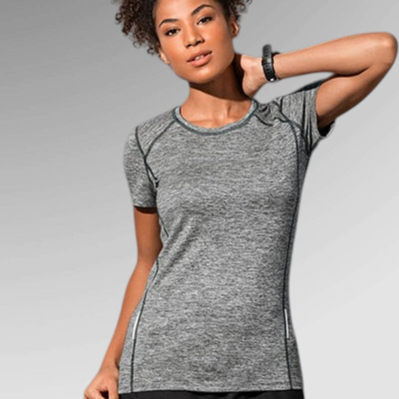 Stedman Ladies Recycled Sports Reflect T Thumbnail
