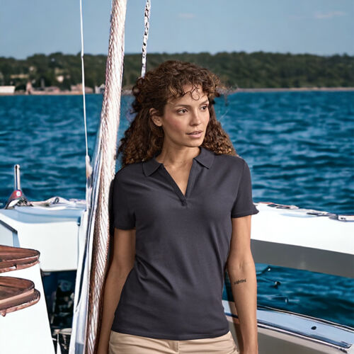 TeeJays Women's Luxury Stretch V Polo Thumbnail